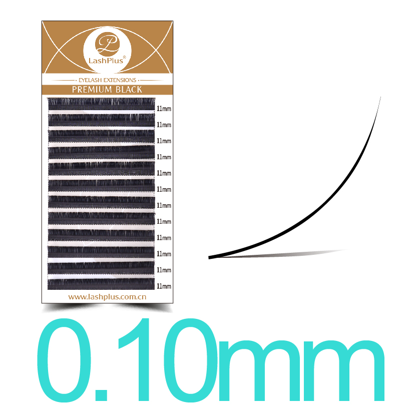 0.10mm Classic Lash Trays — C/C+/D/D+ Curl