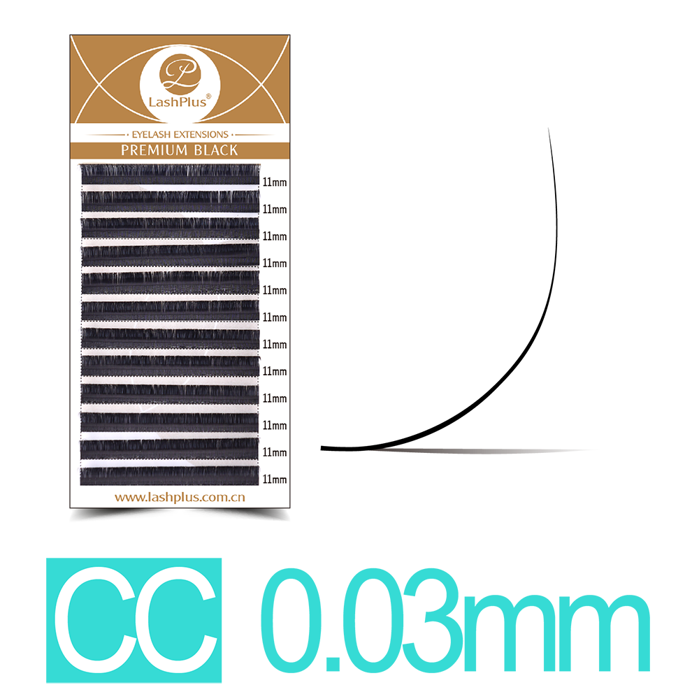 0.03mm C+ Curl Mega Volume Lash Tray
