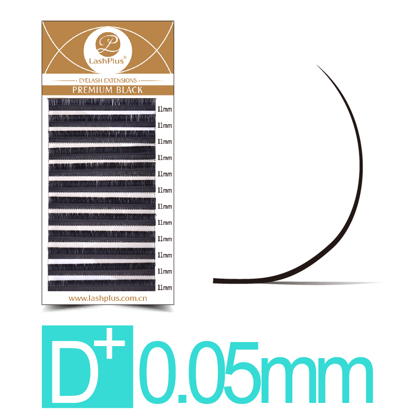 0.05mm D+ Curl Volume Lash Tray