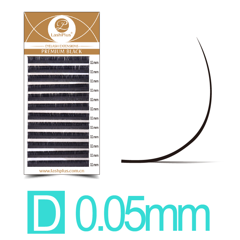 0.05mm D Curl Volume Lash Tray