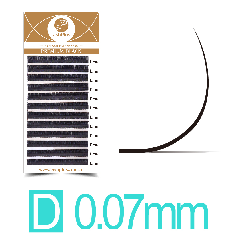 0.07mm D Curl Volume Lash Tray